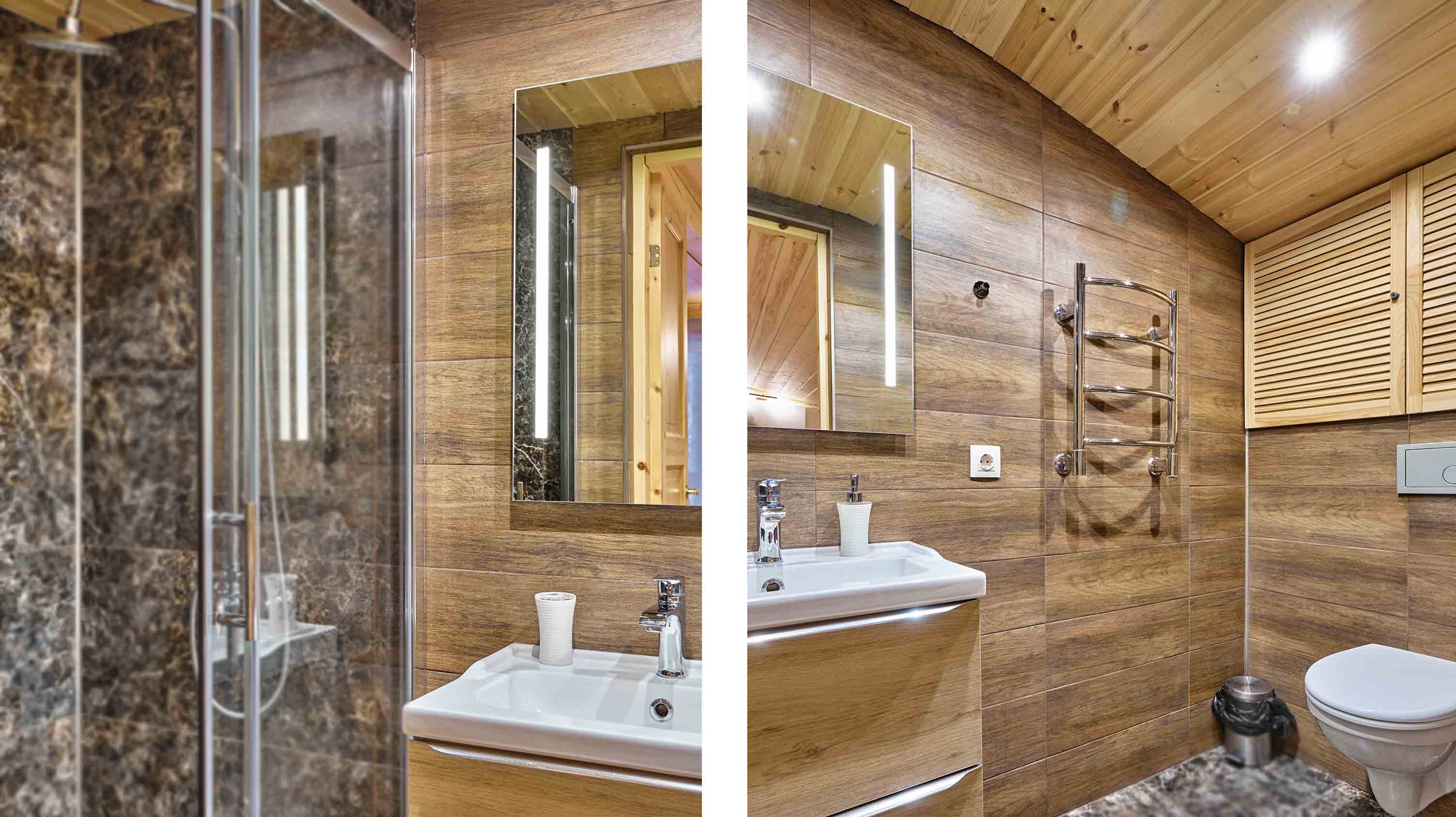 Шале с 3 спальнями с видом на лес