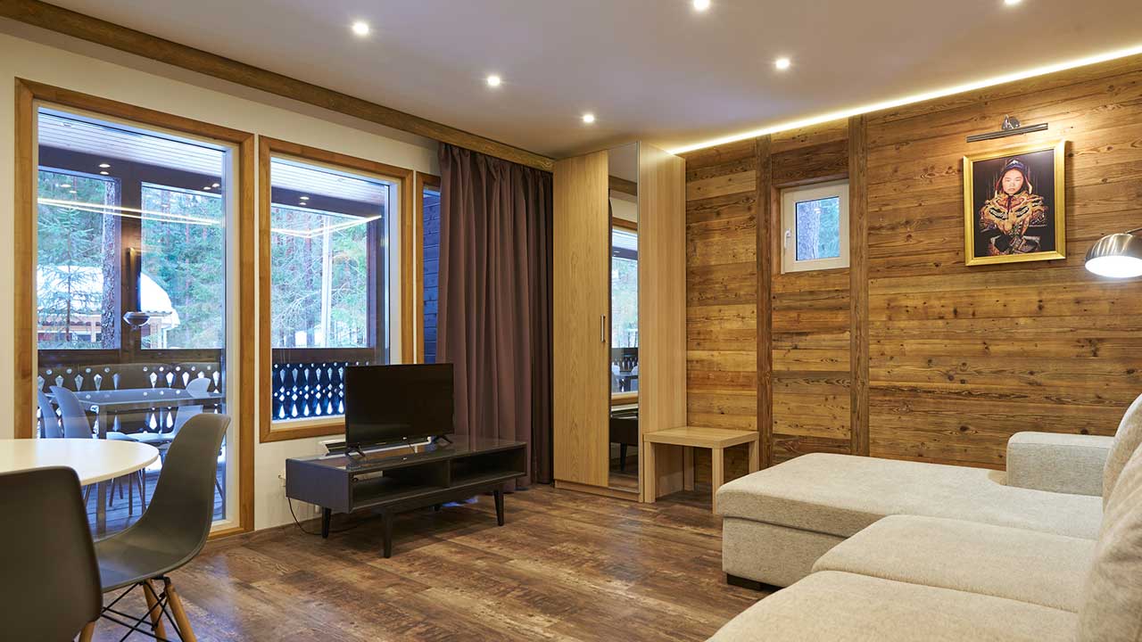 Шале с 1 спальней