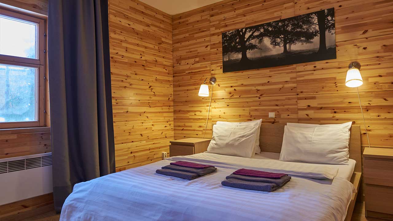 Вилла с 1 спальней с видом на лес