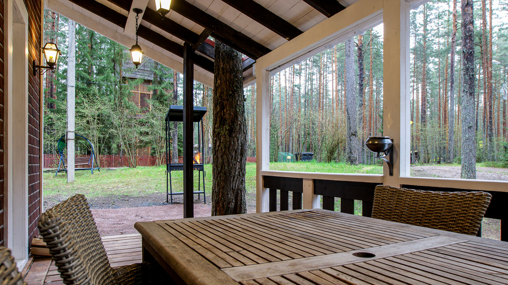 Коттедж ЛЮКС Семейный с 2 спальнями